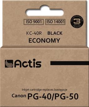 Rašalinio spausdintuvo kasetė Actis Standard KC-40R, juoda sp., 25 ml