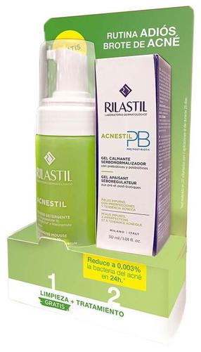 Sejas kopšanas līdzekļu komplekts sievietēm, sejai Rilastil Acnestil Goodbye Acne Breakout, 180 ml, 2 gab.