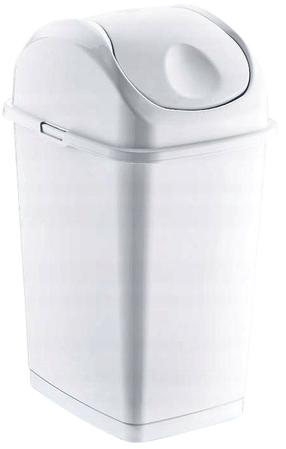 Prügikast Triton Slim, valge v., 18 l, 46.1 cm x 29 cm