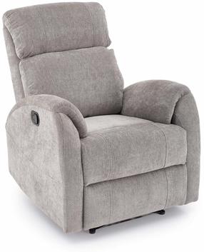 Atgāžamie krēsli Leisure Furniture Blaster, pelēka krās., 95 cm x 75 cm x 101 cm