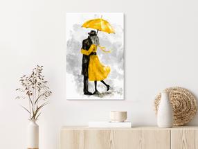 Reprodukcija Artgeist Under Yellow Umbrella DKNW1065XXL, 80 cm x 120 cm