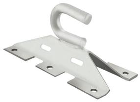 Крепление Qoltec Pole Bracket MBL 16kN, 200 x 100 мм, серый цв.