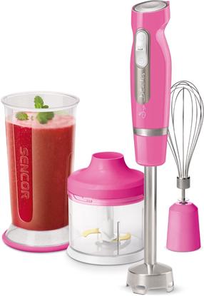 Rokas blenderis Sencor SHB 4468RS-EUE3 Titanium Ice Crush, rozā krās.
