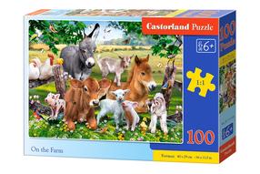 Pusle Castorland Farm B-111138, 40 cm x 29 cm, 100 tk, mitmevärviline