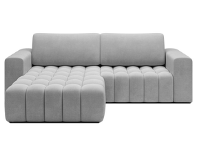 Kampinė sofa Bonett Monolith 84, pilka sp., kairinė, 175 x 250 cm x 92 cm