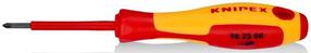 Atsuktuvas Knipex Pozidriv 98 25 00, kryžminis, izoliuotas, 16.2 cm
