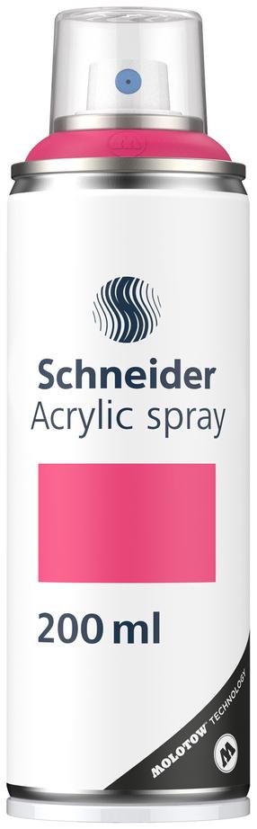 Krāsu aerosoli Schneider Paint-It 030, ūdens izturīgs, gaiši rozīgs krās., 0.200 l