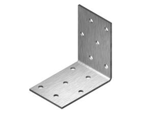 Tvirtinimo kampas Haushalt, 40 mm x 40 mm x 40 mm x 2 mm