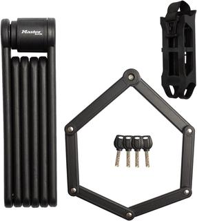 Велосипедный замок Masterlock 8335EURDPRO, черный цв., 840 мм