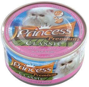 Šlapias kačių maistas Princess, jūros gėrybės, 0.17 kg