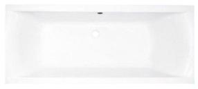 Vann Centrum spz Tulip, 170 cm x 70 cm x 41 cm, ristkülik, valge v.