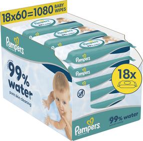 Puhastuslapid beebidele Pampers Aqua, 1080 tk