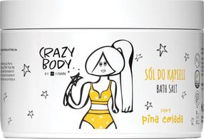 Vonios druska HiSkin Crazy Body Pina Colada, 300 g