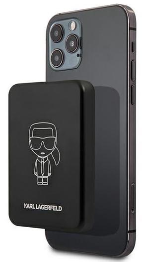 Nešiojamas įkroviklis (Power bank) Karl Lagerfeld Magsafe, 3000 mAh, juoda