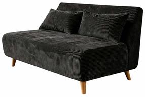 Sofa-lova Homla Solace 773716, juoda sp., 91 x 140 cm x 84 cm