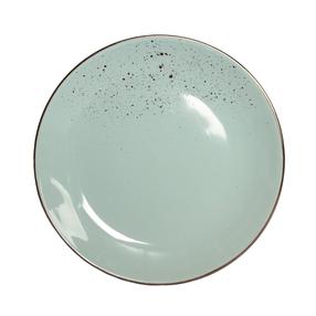 Šķīvis pusdienu Domoletti Speckle Mint, Ø 19.5 cm, piparmētra (mint) krās.