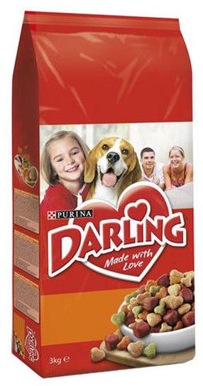 Sausas šunų maistas Darling Purina, mėsa, 3 kg