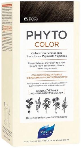 Juuksevärv Phyto Phytocolor, dark blonde, 6, 112 ml
