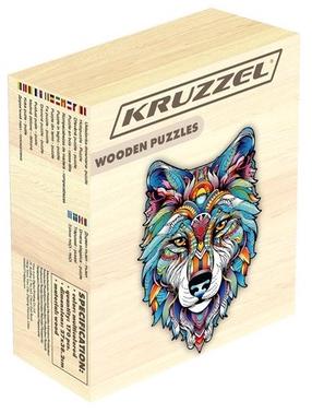 Деревянный пазл Kruzzel 24552, 38 см x 27 см, 170 шт.