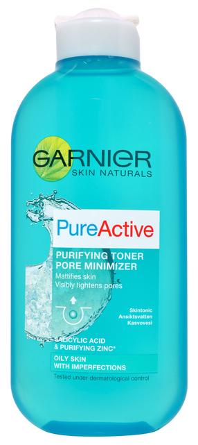 Näotoonik Garnier Pure Active, 200 ml