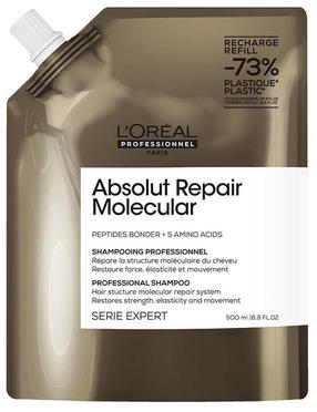Šampūns, papildināšanai L’Oréal Professionnel Paris Absolut Repair Molecular, 500 ml