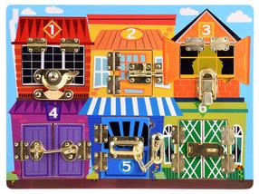 Развивающая доска Kids Toyland, 1 см, многоцветный