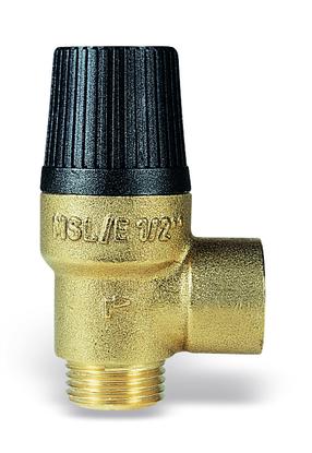 Drošības vārsti Watts, 1/2 collas – ārējā vītne/1/2 collas – iekšējā vītne, 6 Bar