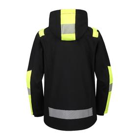 Darba jaka Pesso, melna krās./dzeltena krās., 2XL izmērs
