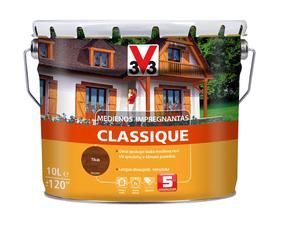 Koksnes impregnants V33 Classique, sarkanbrūna krās./tīkkoks krās., 10 l