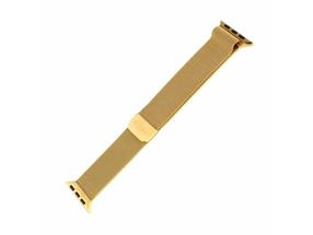 Pulksteņa siksniņa Apple, WATCH 42/44/45MM MESH, zelta krās.