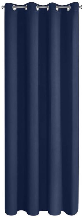 Naktinė užuolaida Logan ZKWB-06, tamsiai mėlyna sp., 135 cm x 250 cm