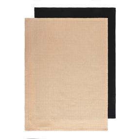 Virtuves dvieļu komplekts Homla Femelo 870021, melns krās./bēša krās., 70 cm x 50 cm, 2 gab.