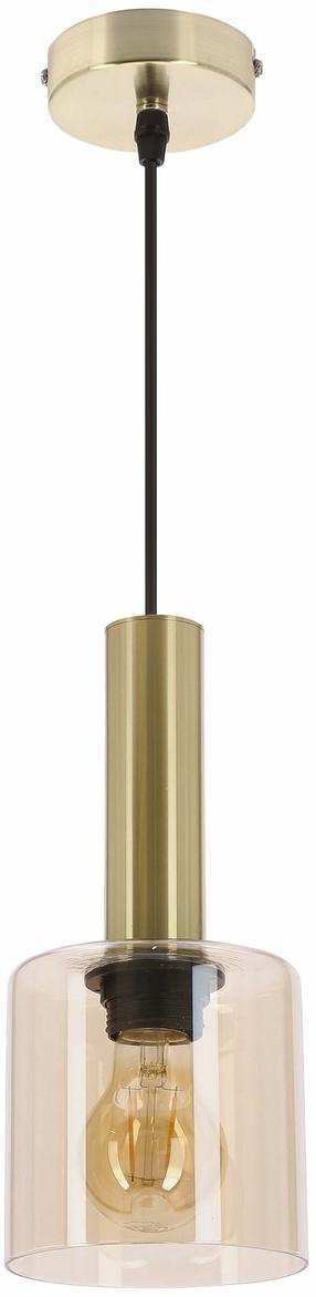 Šviestuvas lubų Candellux Lighting Alberto 31-49025, E27, 1 x 40 W, gintaro sp. / aukso sp.