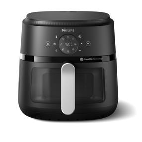 Аэрогриль Philips NA231/00, серебристый цв./черный цв., 1700 Вт, 6.2 л