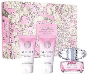 Dovanų komplektas moterims Versace Bright Crystal, 3 vnt.