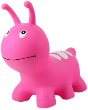 Hüppav mänguasi Gerardo's Toys 43409, kumm, roosa v.
