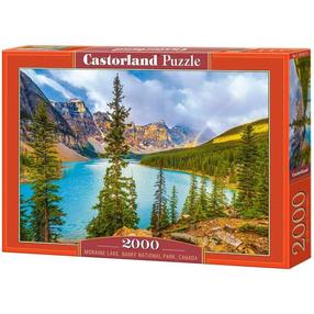 Puzle Castorland Canada Moraine Lake Banff National Park 201037, 68 cm x 92 cm, 2000 gab., daudzkrāsaina
