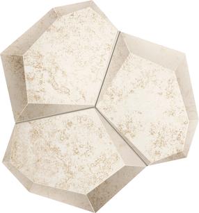 Mosaiik Tubadzin Shine White MS0127102100190-1-016, 21 x 19 cm