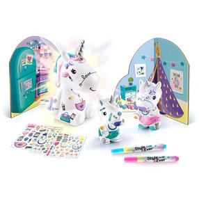 Dekorēšanas komplekts, vienradzis Epee Glowing Unicorn Family, balta krās.