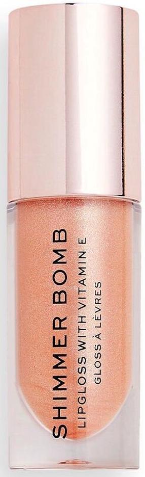 Lūpu spīdums Makeup Revolution London Shimmer Bomb, 4 ml, starlight