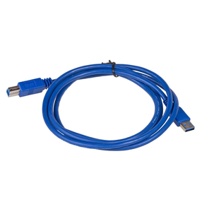 Kabelis Akyga USB-A - micro-B AK-USB-09 USB 3.0 A male, USB 3.0 B male, 1.8 m, zila krās.