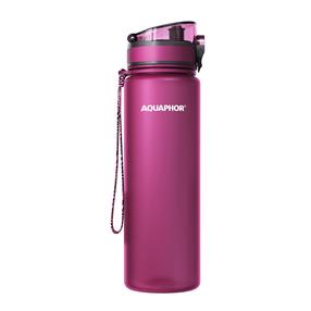 Бутылочка Aquaphor City, розовый цв., пластик, 0.8 л