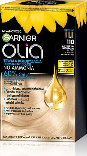 Kраска для волос Garnier Olia, superlight natural blonde, 110, 174.0 мл