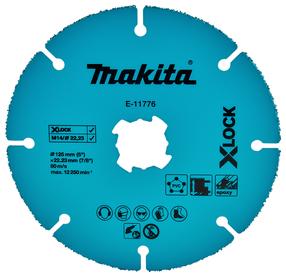 Griešanas disks Makita E-11776, 125 mm x 2 mm x 22.23 mm