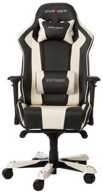 Spēļu krēsls DXRacer King K06-NW, balta krās./melna krās.