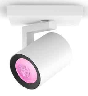 Išmanusis šviestuvas sieninis Philips Hue Argenta, GU10, 1 x 5.7 W, balta sp. / balta sp.
