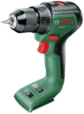 Akumuliatorinis suktuvas-gręžtuvas be akumuliatoriaus Bosch UniversalDrill 18V-60, 18 V