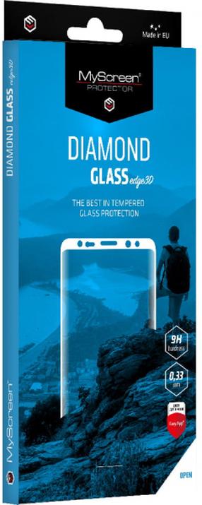 Tālruņa ekrāna aizsargstikls Myscreen Diamond Glass Edge 3D, 9H