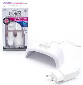 Manikīra un pedīkīra komplekts Beter Depend Gel iQ Start Kit, balta krās.