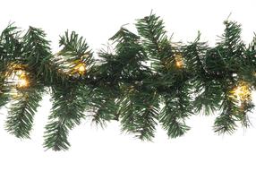 Lempučių girlianda Finnlumor 80LED, 5 m, geltona sp., 80 LED